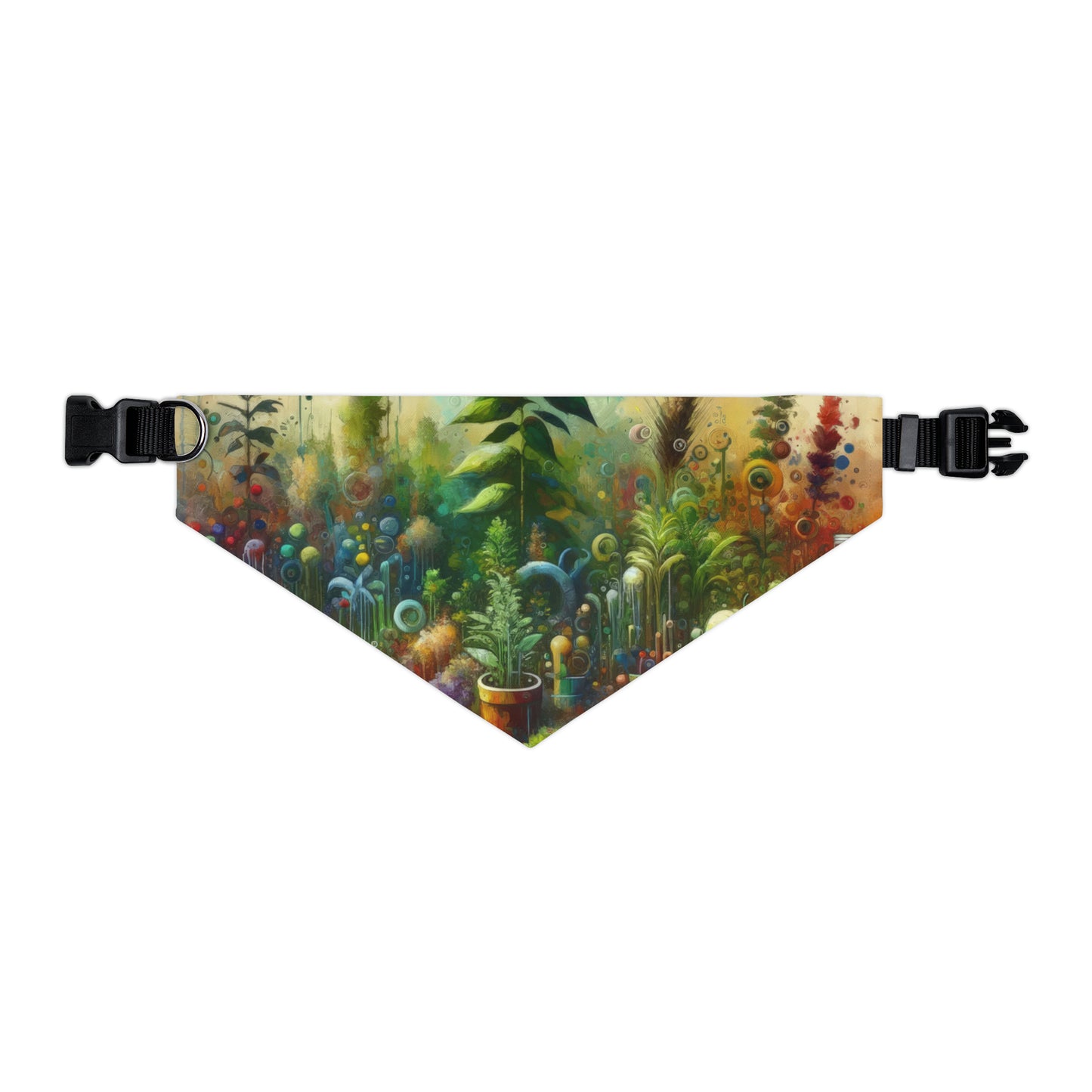 Communal Garden Microcosm Pet Bandana Collar