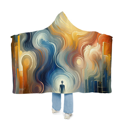 Spiritual Tranquil Sanctuary Snuggle Blanket