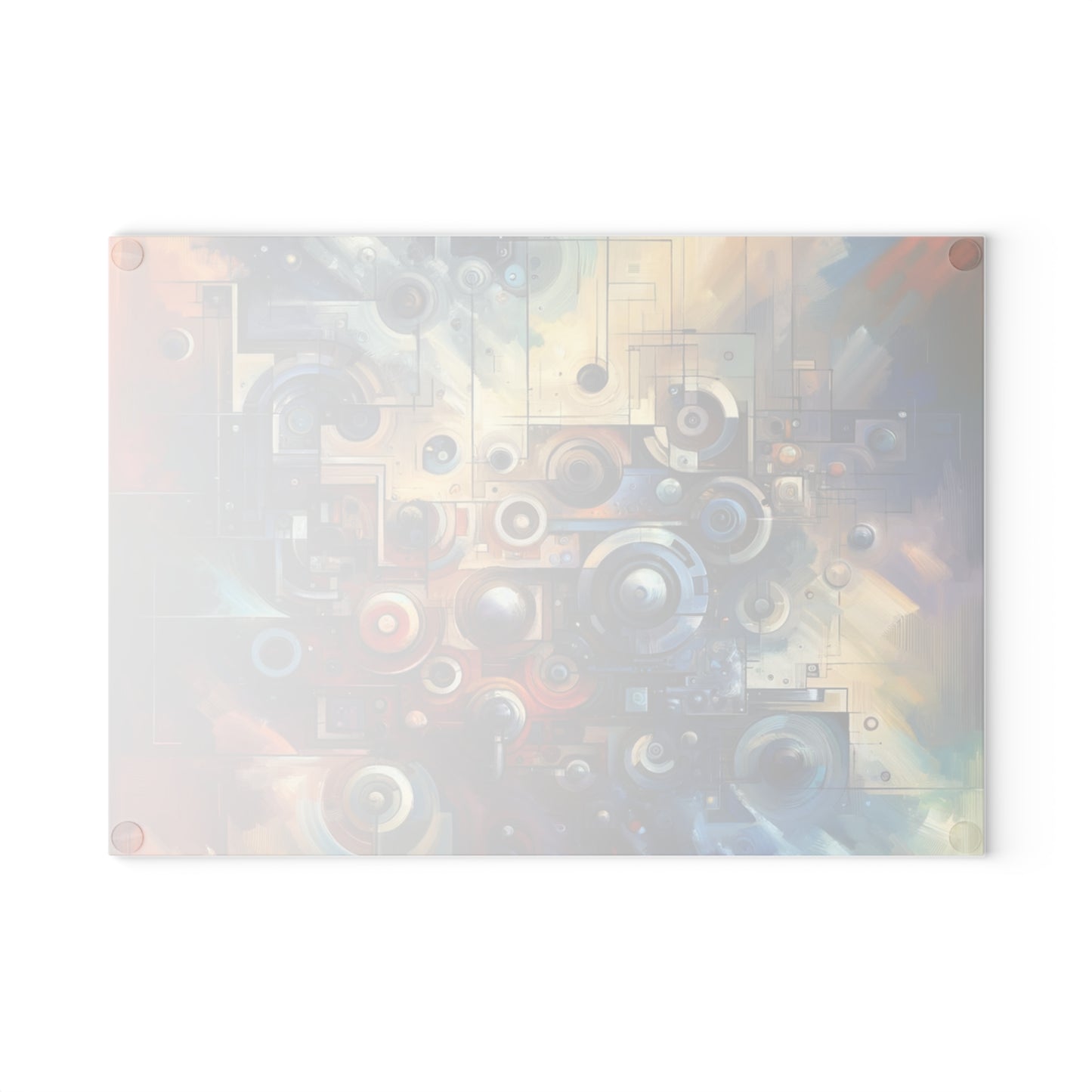 Tech Gratitude Fusion Glass Cutting Board
