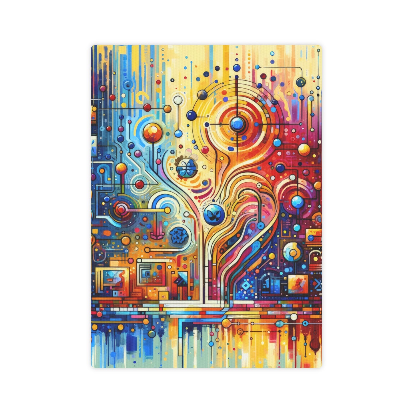 Supportive Divided Empathy Canvas Photo Tile