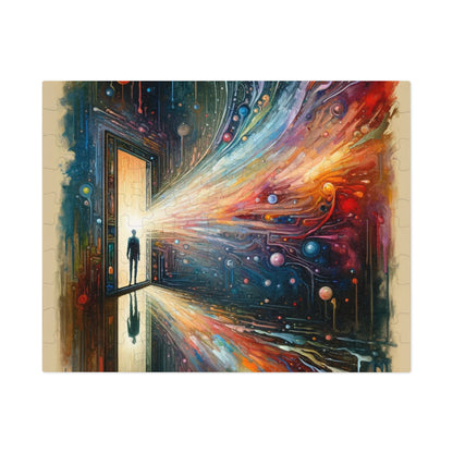 Mirror Wholeness Tachism Jigsaw Puzzle (30, 110, 252, 500,1000-Piece)
