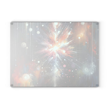 Galactic Mind Clarity Glass Cutting Board