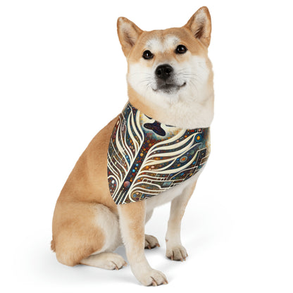 Syncing Silicon Spirituality Pet Bandana Collar