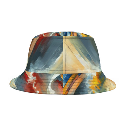 Transcending Abstract Limitations Bucket Hat (AOP)