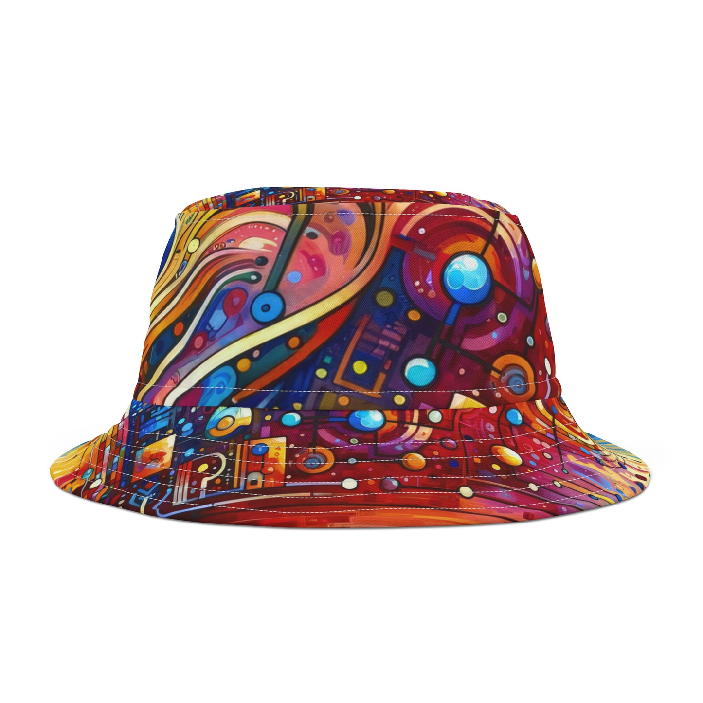 Supportive Divided Empathy Bucket Hat (AOP)