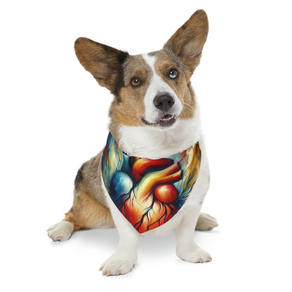 Humanity Heart Unveiled Pet Bandana Collar