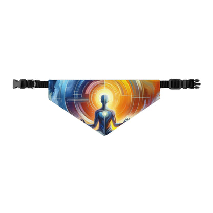 Techno Spiritual Synthesis Pet Bandana Collar