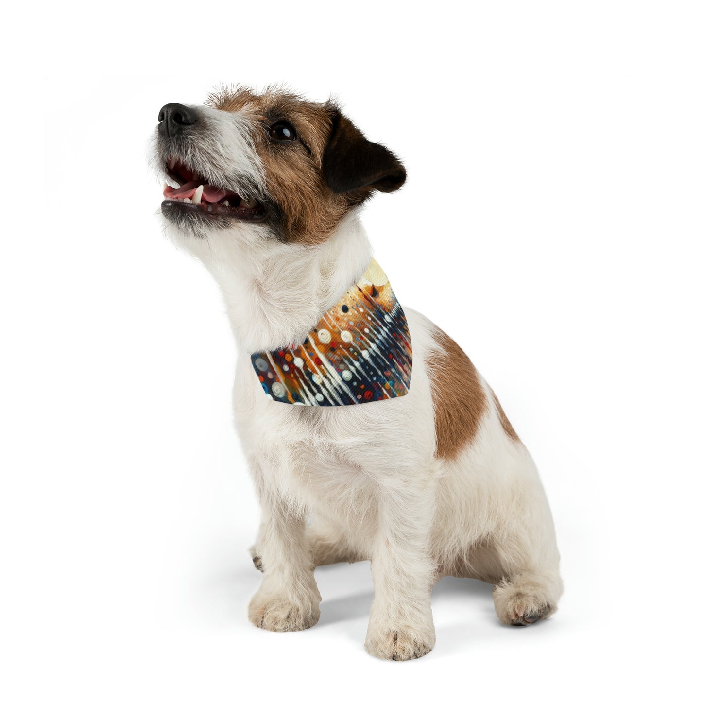 Distant Barking Echoes Pet Bandana Collar