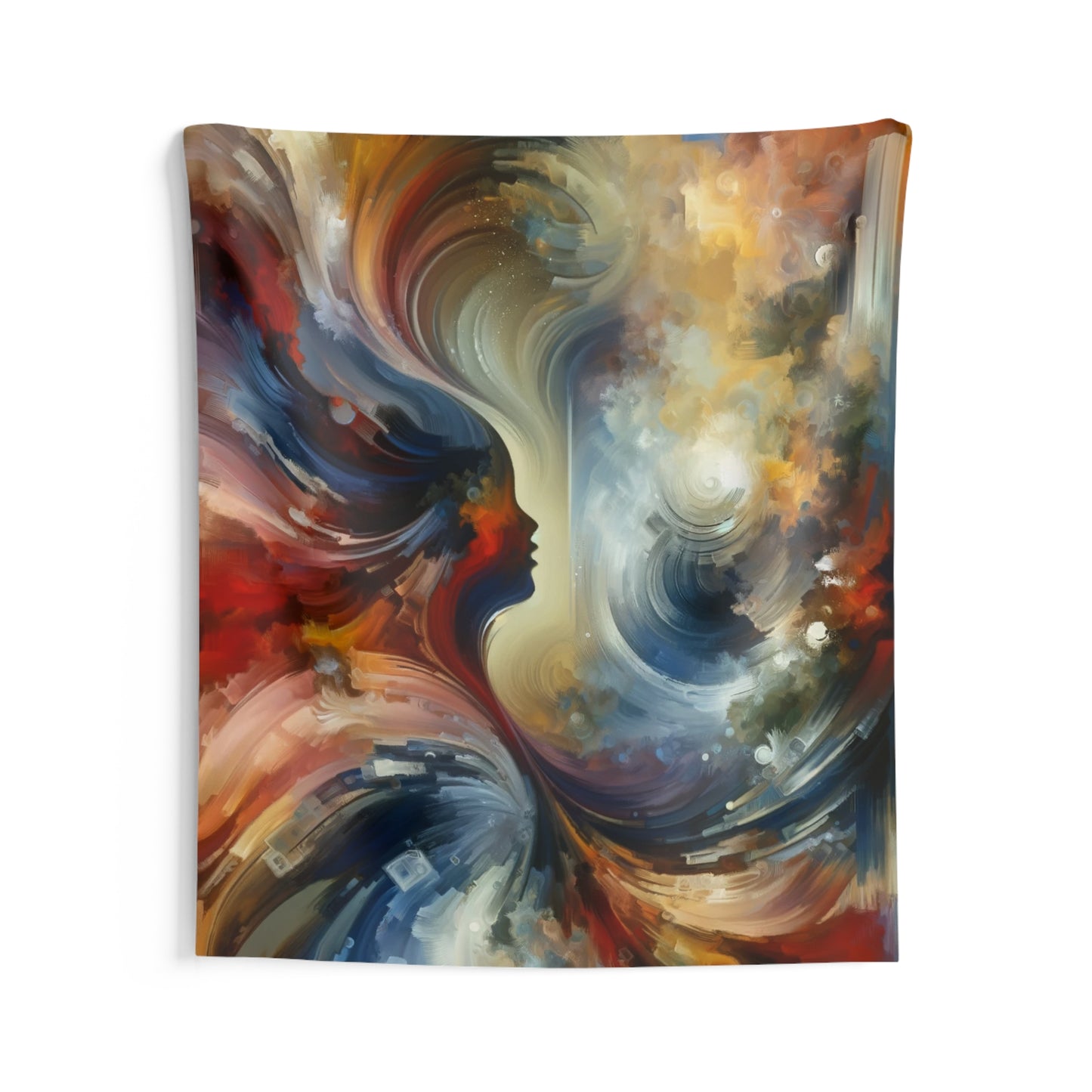 Embracing Sovereign Reflectivity Indoor Wall Tapestries