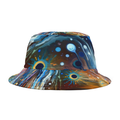 Journey Embrace Tachism Bucket Hat (AOP)