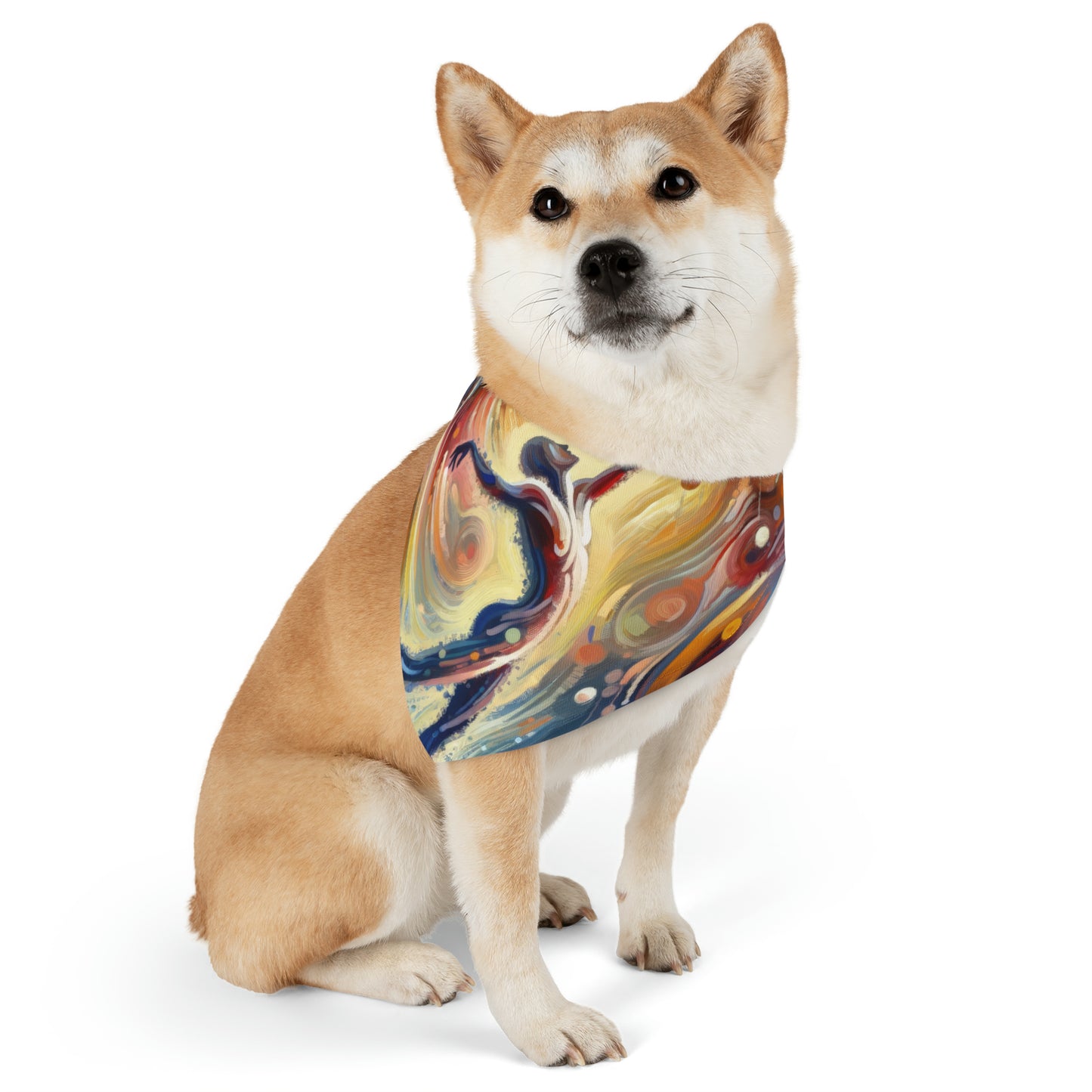 Wholehearted Divine Dance Pet Bandana Collar