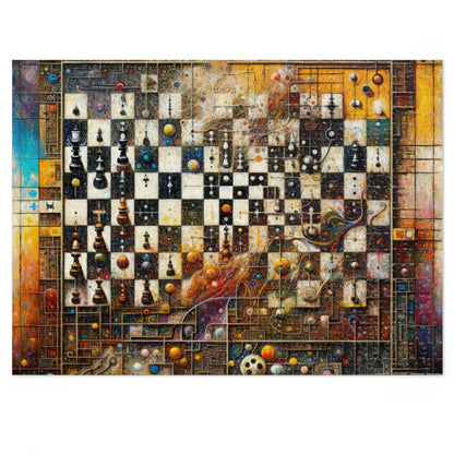 Cosmic Chess Integration Jigsaw Puzzle (30, 110, 252, 500,1000-Piece)