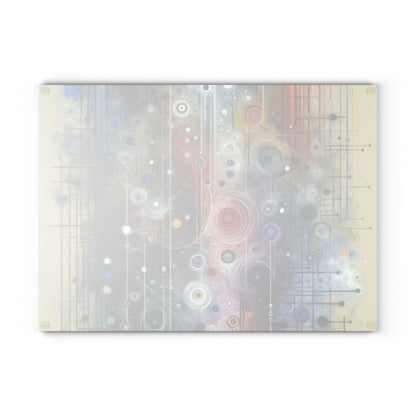 Awakenings Interconnectedness Tachism Glass Cutting Board