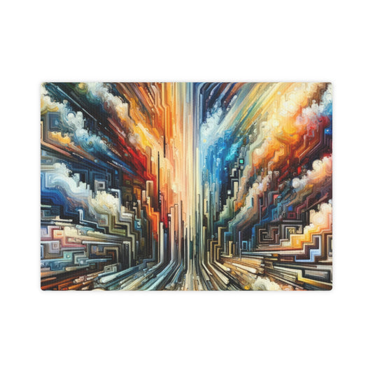 Transformative Tapestry Ascent Canvas Photo Tile