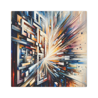 Pieces Unifying Focus Canvas Photo Tile