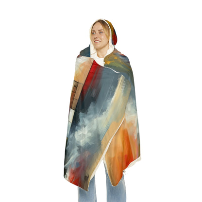 Transcending Abstract Limitations Snuggle Blanket