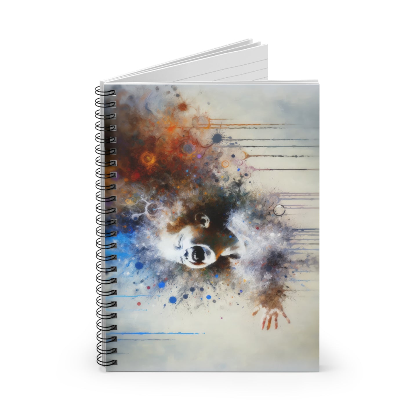 Laughter Essence Presence Spiral Notebook - Ruled Line