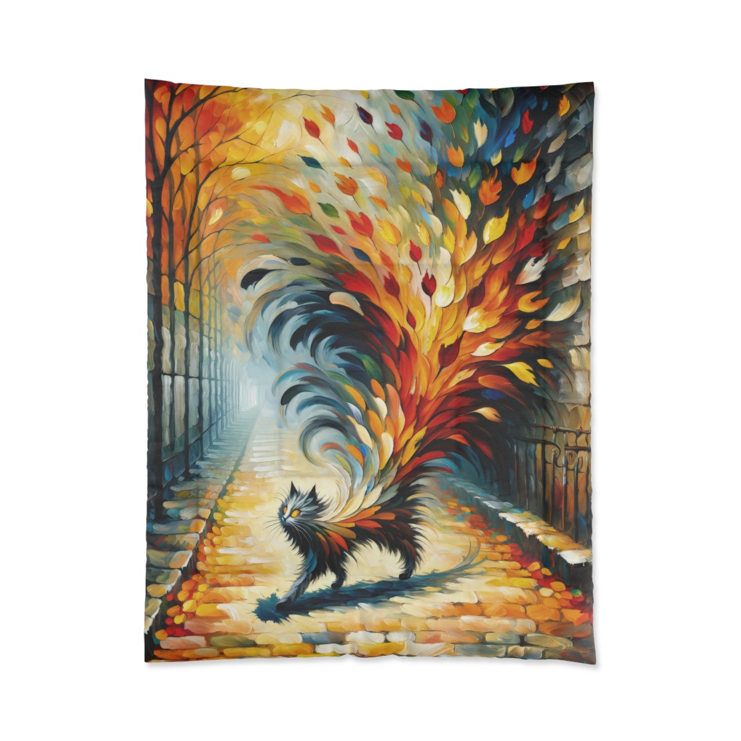 Autumn Whirlwind Escape Comforter