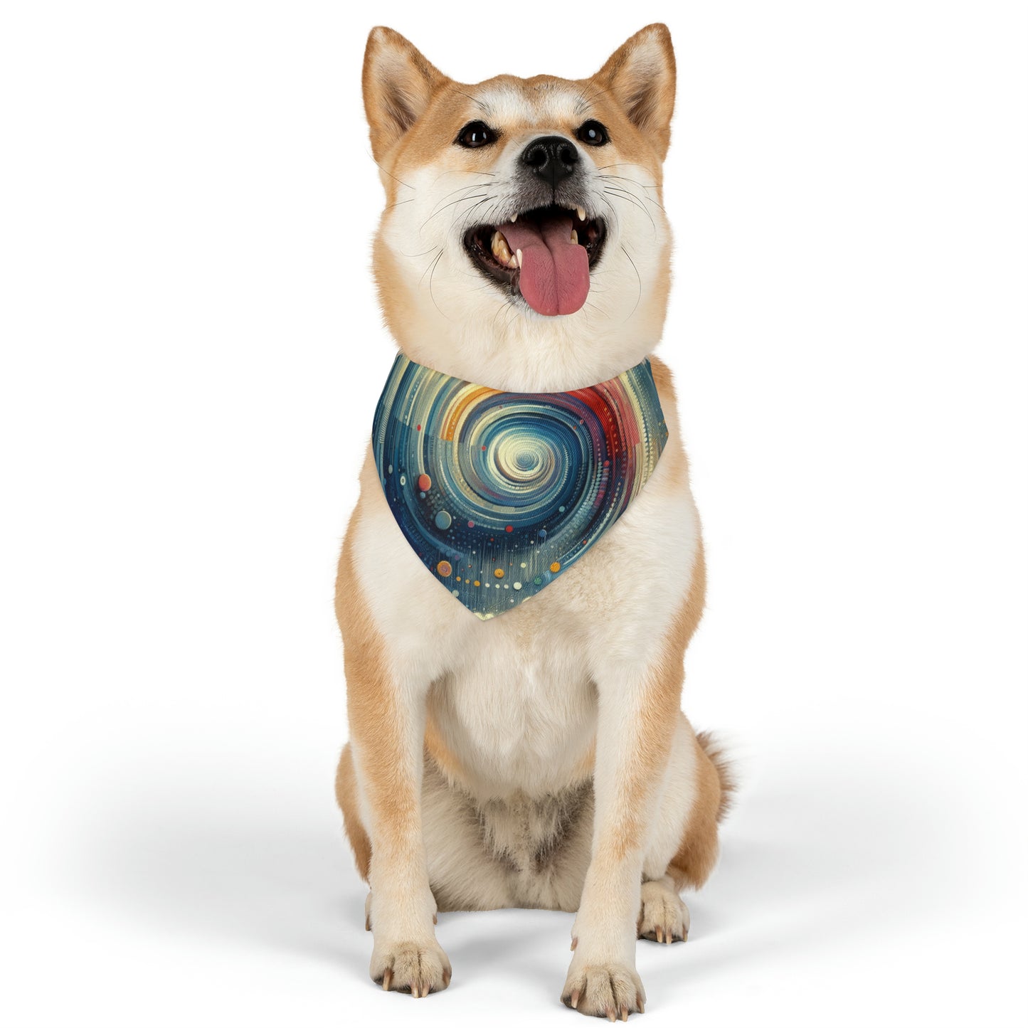 Considerate Echoes Resonate Pet Bandana Collar
