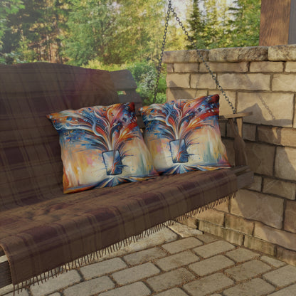 Empowerment Through Technology Outdoor Pillows
