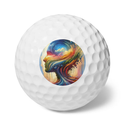 Sovereign Self Journey Golf Balls, 6pcs