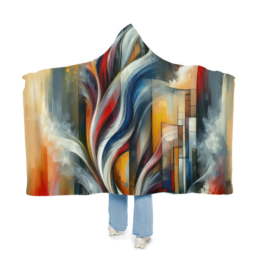 Transcending Abstract Limitations Snuggle Blanket