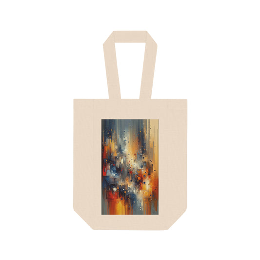 Invisible Strength Continuity Double Wine Tote Bag