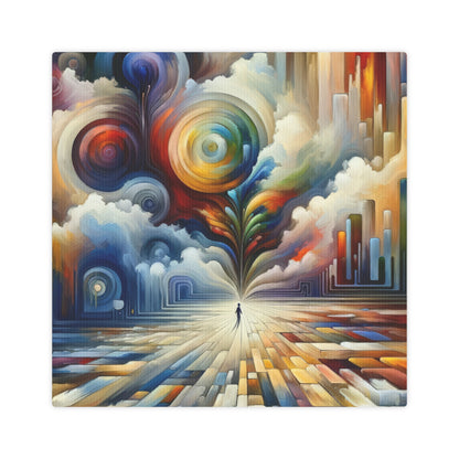 Sensory Thought Awakening Canvas Photo Tile