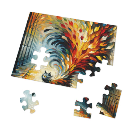 Autumn Whirlwind Escape Jigsaw Puzzle (30, 110, 252, 500,1000-Piece)