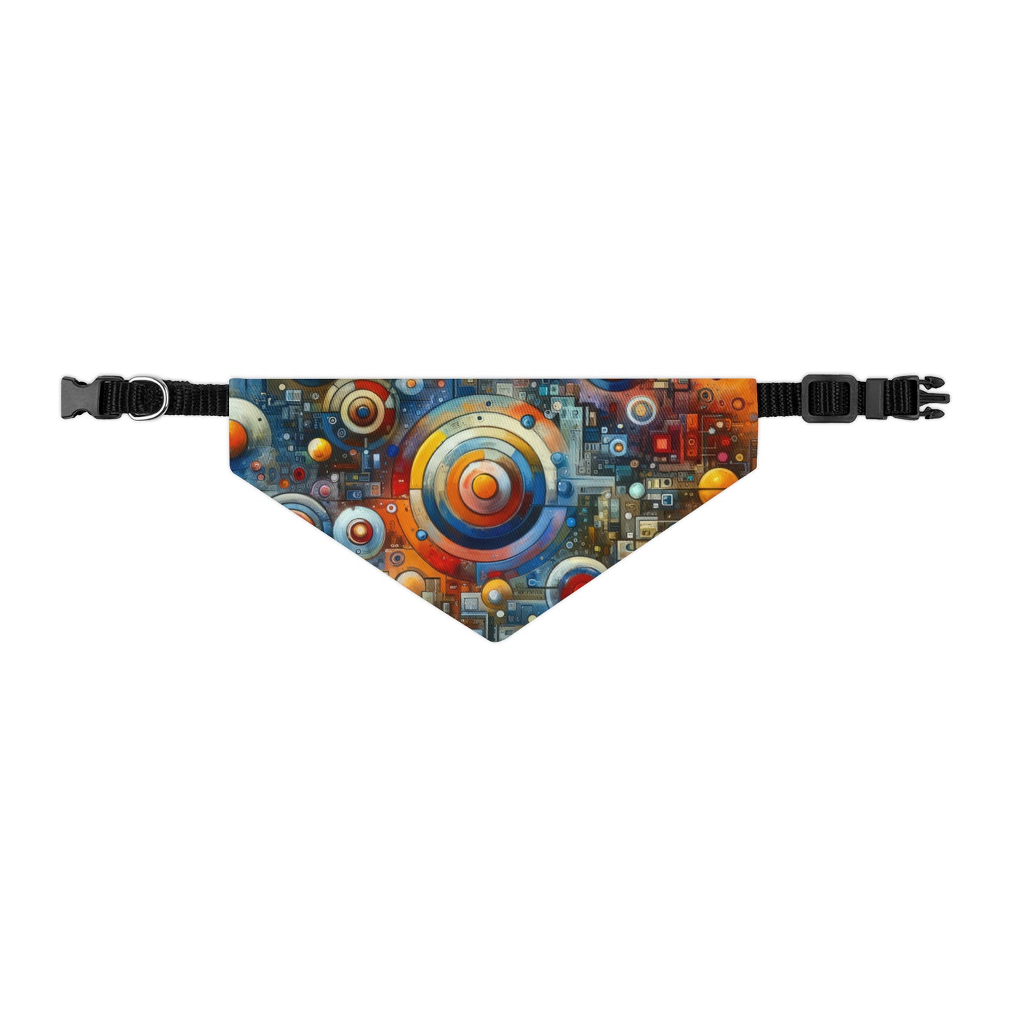 Connected Virtuality Canvas Pet Bandana Collar