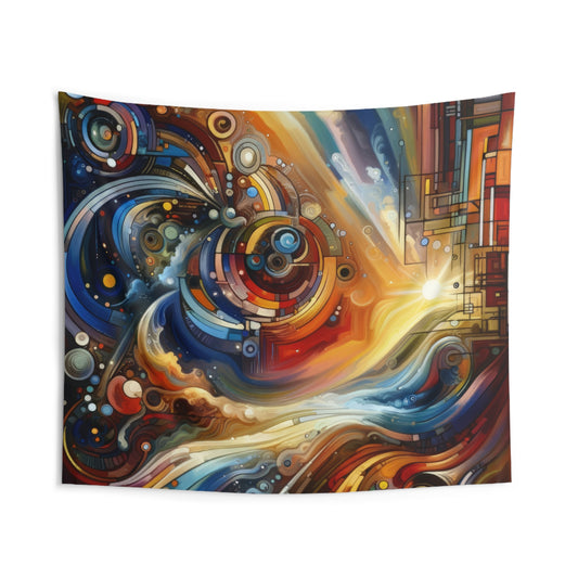 Ritualistic Growth Symphony Indoor Wall Tapestries