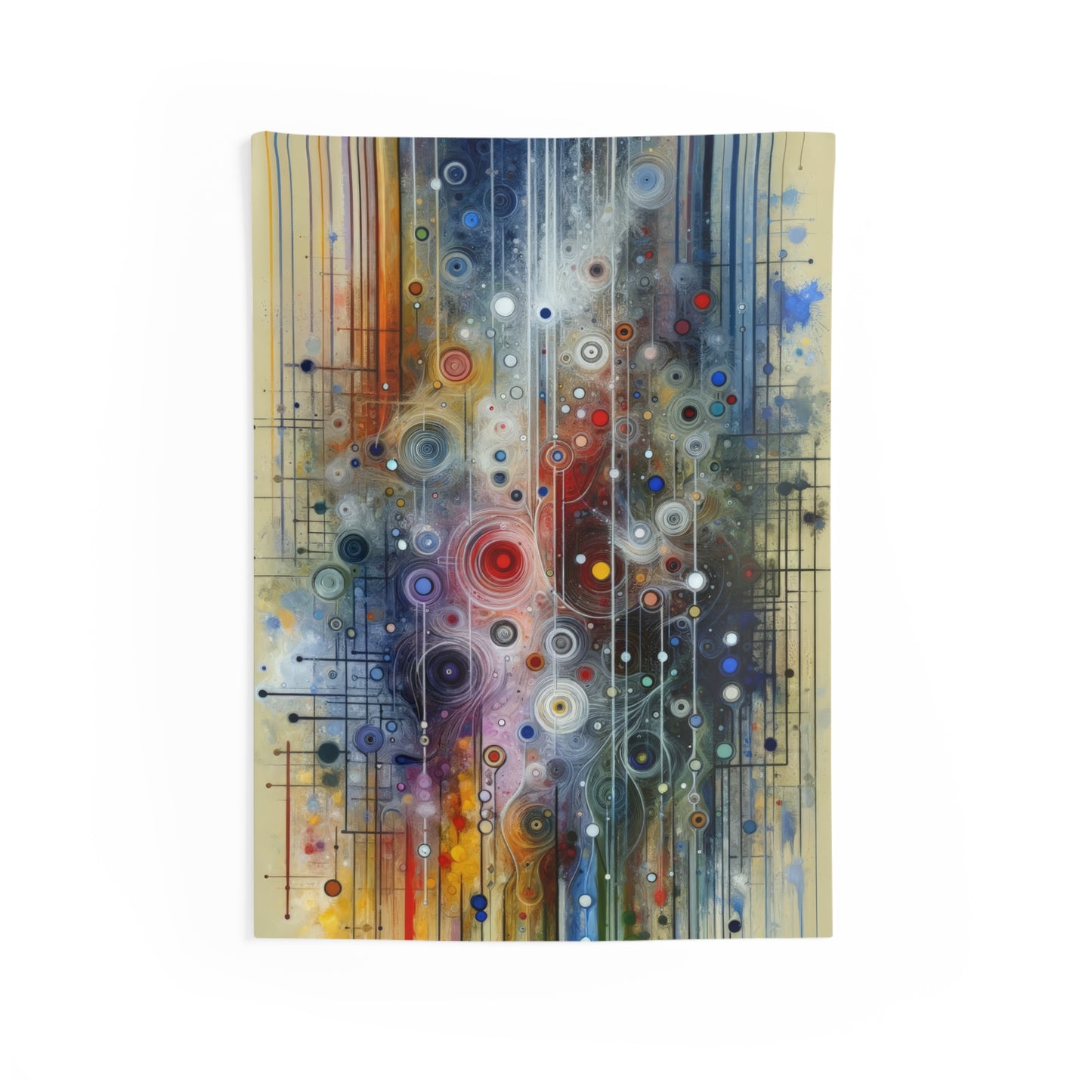 Awakenings Interconnectedness Tachism Indoor Wall Tapestries