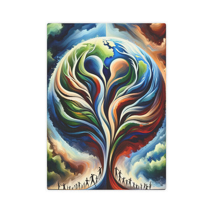 Interconnected Earth Advocates Canvas Photo Tile