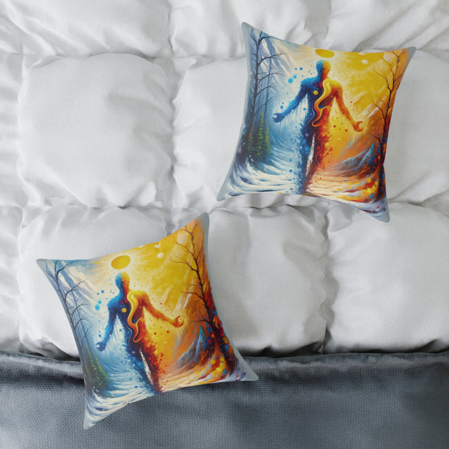 Invincible Summer Discovery Spun Polyester Pillow