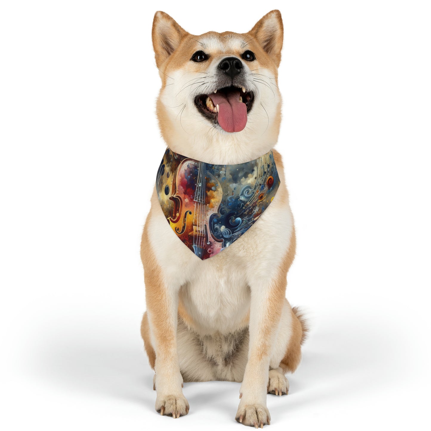Symphonic Choices Canvas Pet Bandana Collar