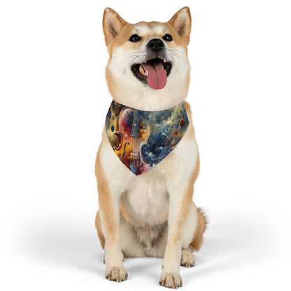 Symphonic Choices Canvas Pet Bandana Collar