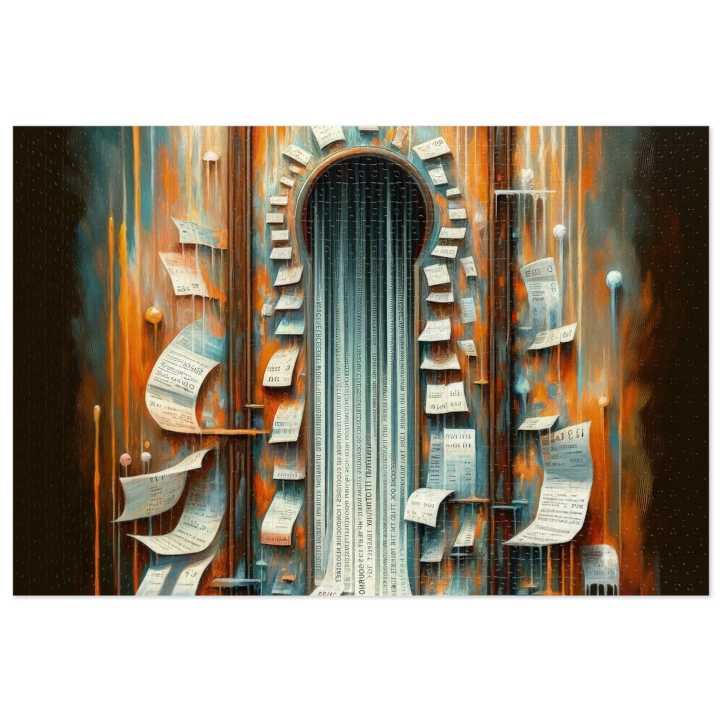 Illuminated Truths Mirror Jigsaw Puzzle (30, 110, 252, 500,1000-Piece)