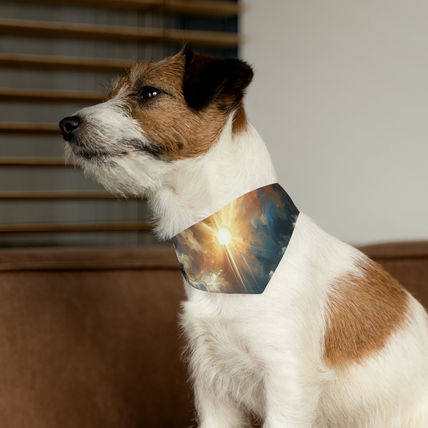 Tumultuous Sea Enlightenment Pet Bandana Collar