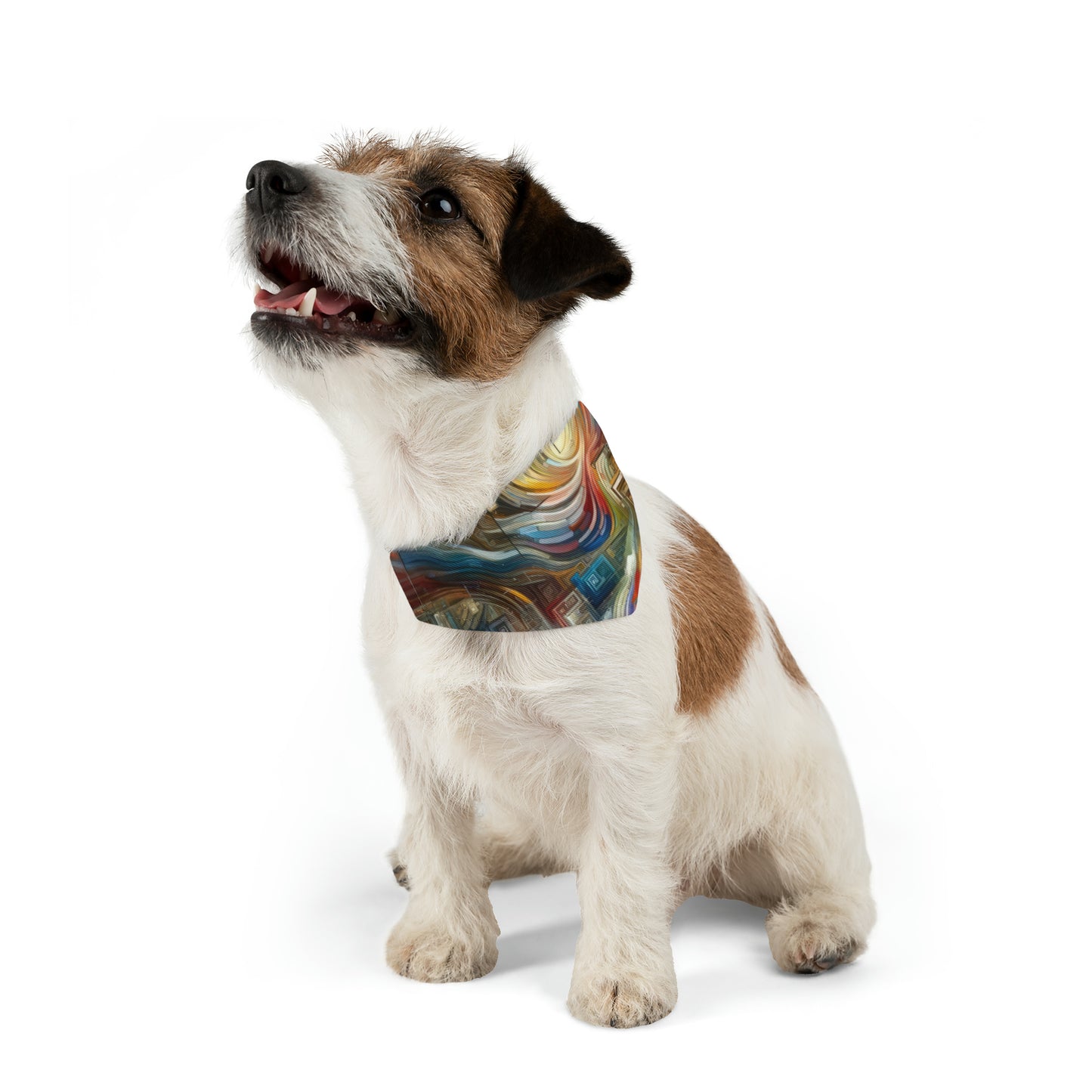 Woven Progress Tapestry Pet Bandana Collar