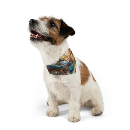 Woven Progress Tapestry Pet Bandana Collar