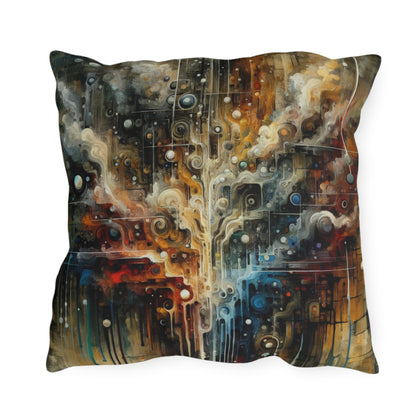 Integral Stewardship Abstract Outdoor Pillows