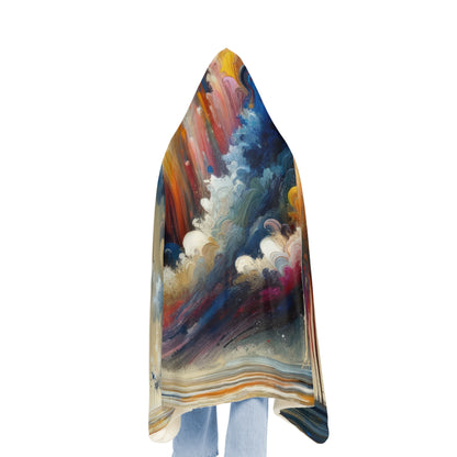 Grandiose Transformation Tachism Snuggle Blanket