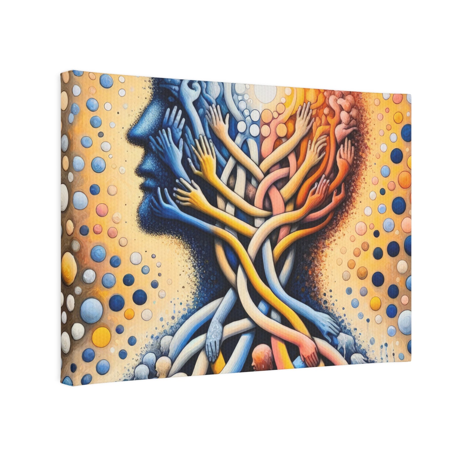 Unveiling Inner Essence Canvas Photo Tile