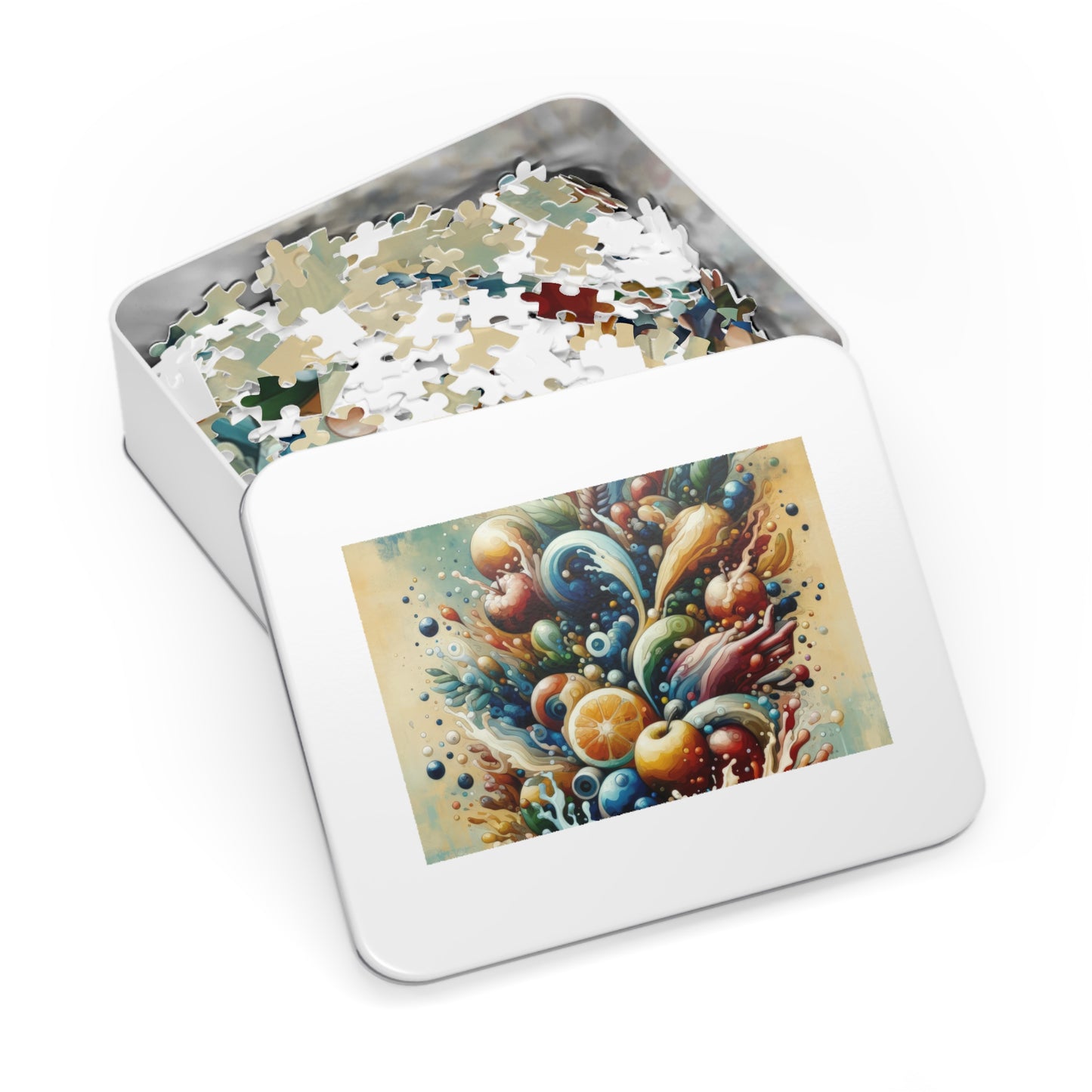 Nourishing Tachism Symphony Jigsaw Puzzle (30, 110, 252, 500,1000-Piece)