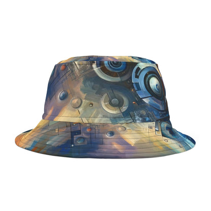 Tech Gratitude Fusion Bucket Hat (AOP)