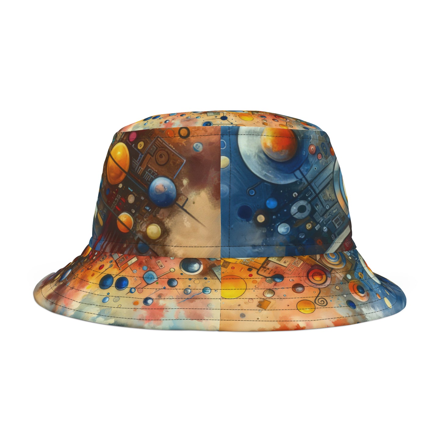 Connected Virtuality Canvas Bucket Hat (AOP)