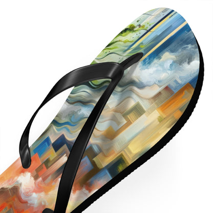 Eternal Digital Contrast Flip Flops