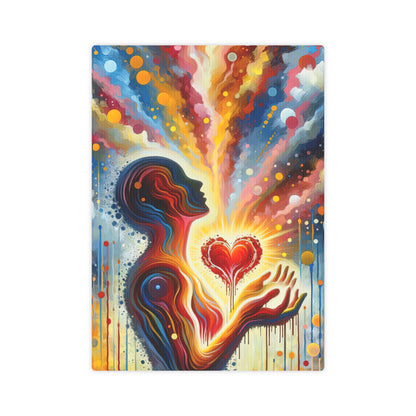 Unified Awakening Heart Canvas Photo Tile