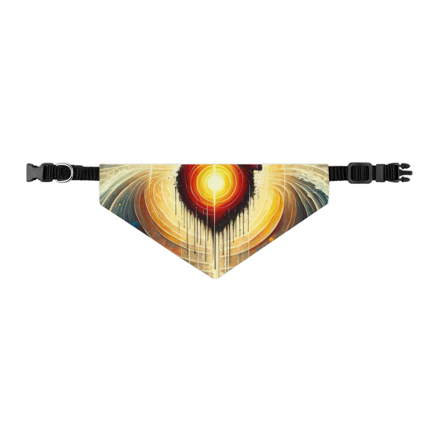 Awakened Heart Waves Pet Bandana Collar