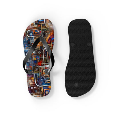 Grandest App Tapestry Flip Flops